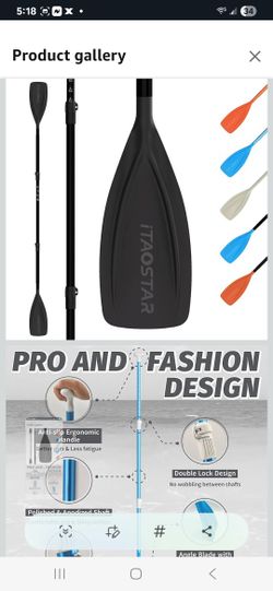 Paddle Board/ Kayak Paddle iTAOSTAR Brand