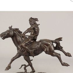 Indian Hunter By John Weaver 1975 The Franklin Mint