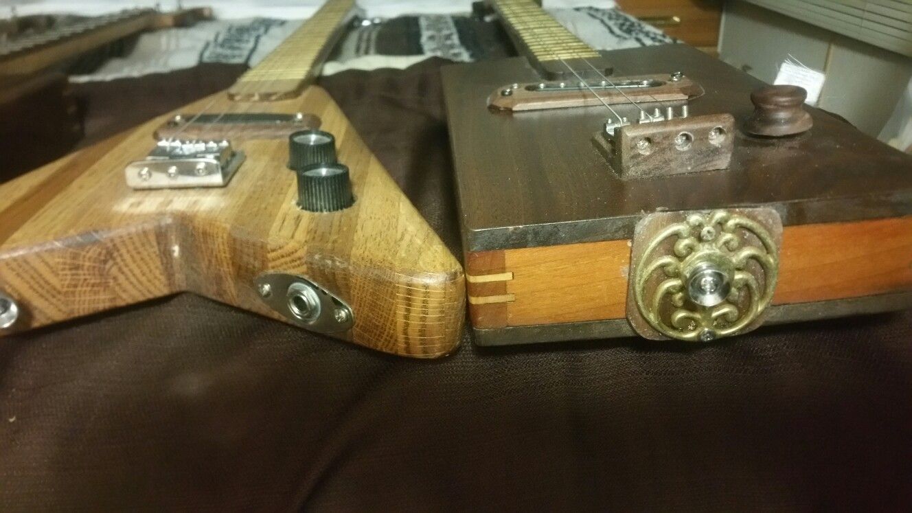 Custom..CBGS Slide 3 string guitars#