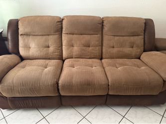 Couches with side tables