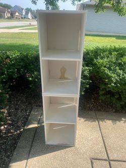 White Cubby Unit