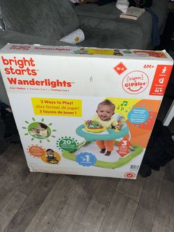 Bright Starts Wanderlights 2-in-1 Baby Walker