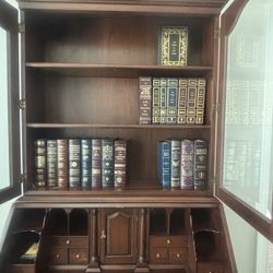 Antique Wooden Secretary Desk