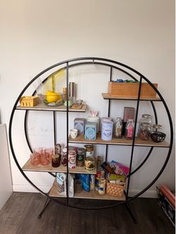 Round Shelving Unit