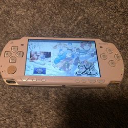 Playstation Psp 3000 Lavendar purple Mod--ded Video Game Console 