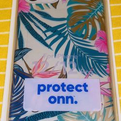 🌺🏝️🌸🟢✨IPHONE📱12/12 PRO TROPICAL🏝️DESIGNED PHONE📱CASE✨🟢🌺🏝️🌸