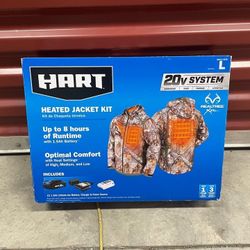 Heated Camo Jacket Kit Size L