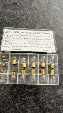 Bulbs-Small and stoplight sizes
