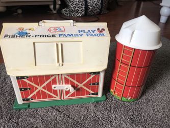 Fisher Price 1968 original play family farm