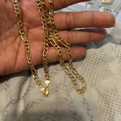 18k Chain Size 22 Inches Long 