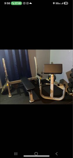 Flat Benches  Preacher curl