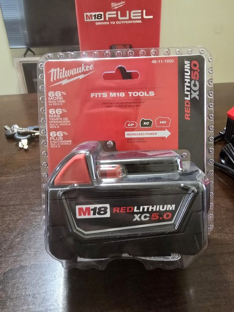 Milwaukee M18 5.0 Battery