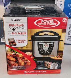 Power Pressure Cooker XL NEW!


