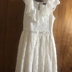 Zenzi Off White Lace Dress Size S 6/6x