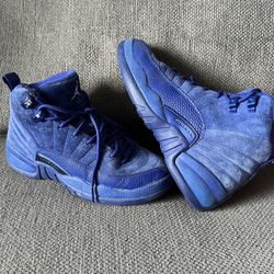Jordan’s 12s Deep Royal Suede 