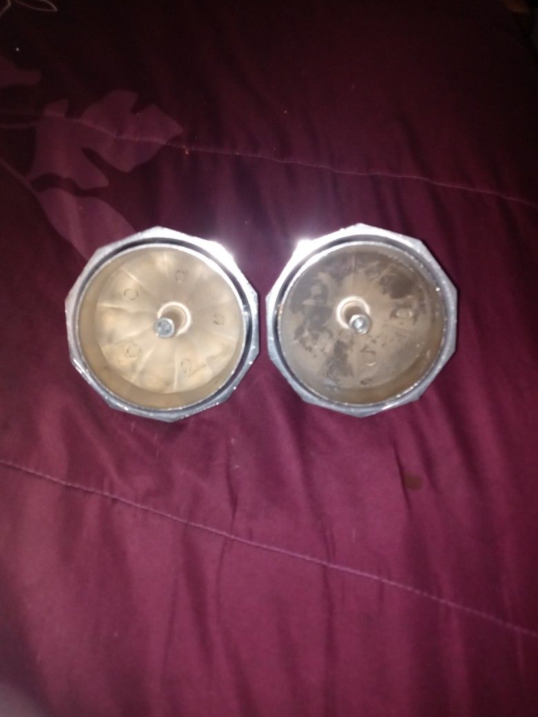 Chrome Rim Cap Bolton On