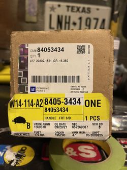 GMC Driver Door Handel