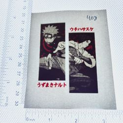 Iron On Heat Transfer  Good For T-shirts Sweaters Jackets T Shirt Design Size Is About 3x2 Anime Naruto #408
