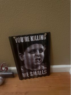 Metal Sign Baseball decor