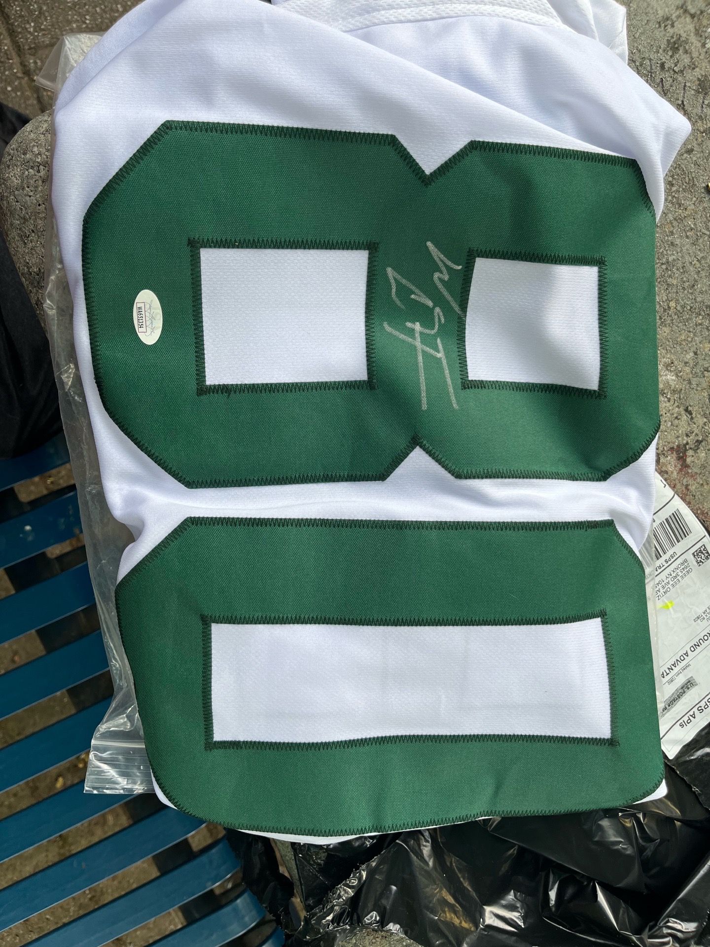 Custom Jets jersey