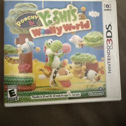Yoshi Wolly World Nintendo 3Ds 