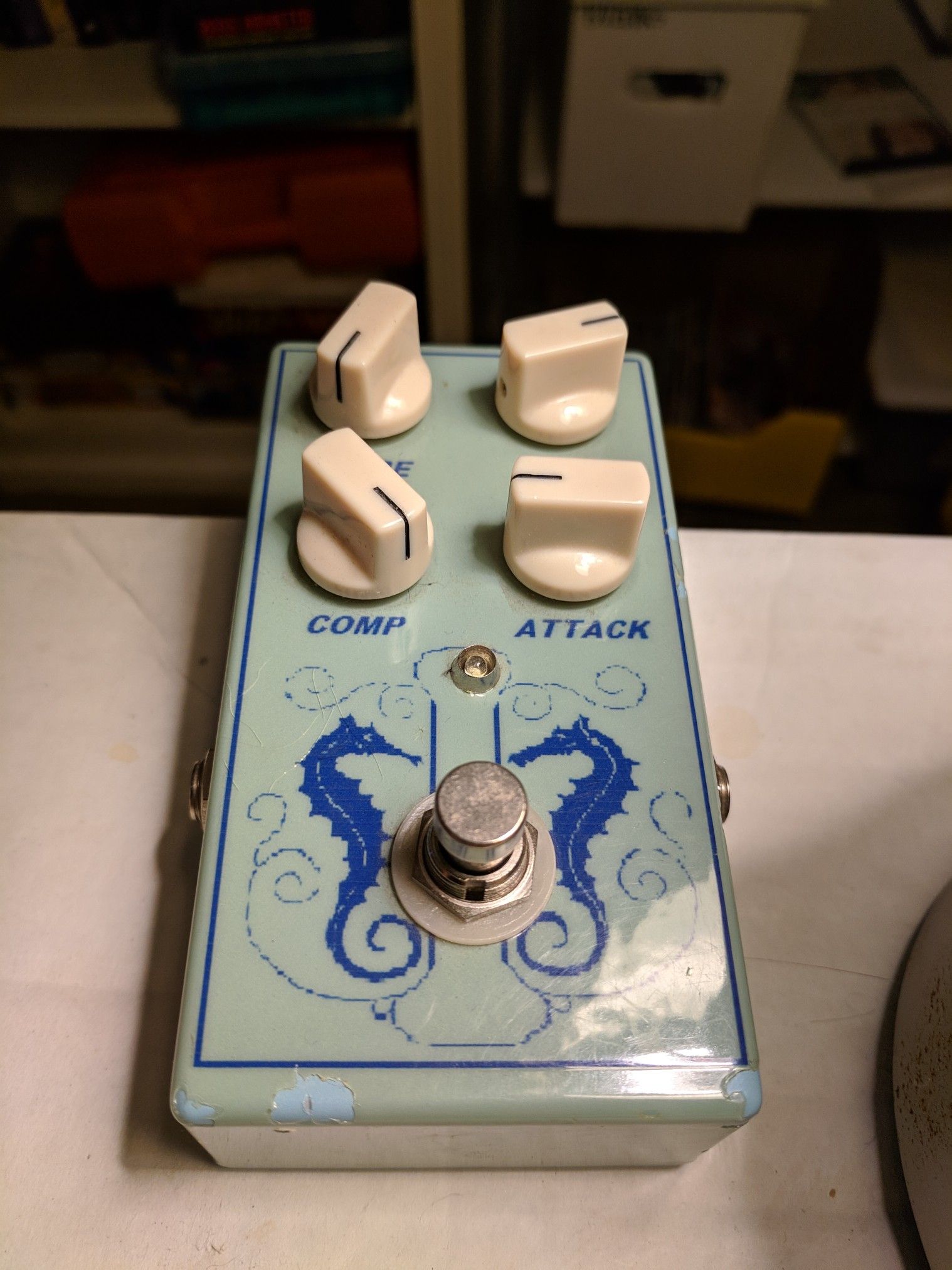 Keeley Style Compressor Pedal by Ball and Chain Guitars