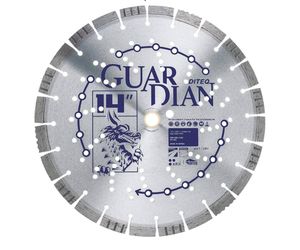 NEW! Guardian 14 Inch Super Premium Segmented Turbo Rim Diamond Blade for Asphalt and Green Concrete
