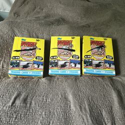 Sealed Desert Storm Topps Cards Sealed 