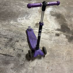Kid Scooter With Extra Wheels 