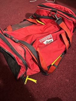 Vintage Red Marlboro Duffle Bag