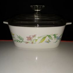 Corningware My Garden Casserole Dish