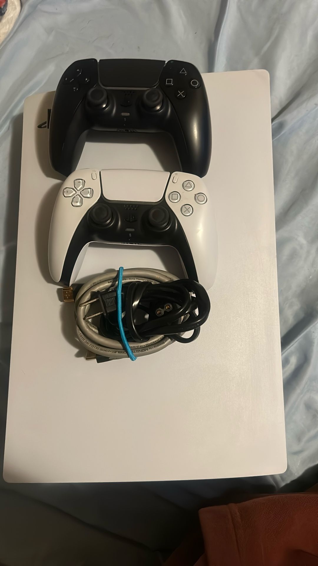 PlayStation 5 White And Blue