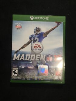 Madden 16 XBOX ONE