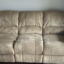 Dark Beige 3 seater Couch 