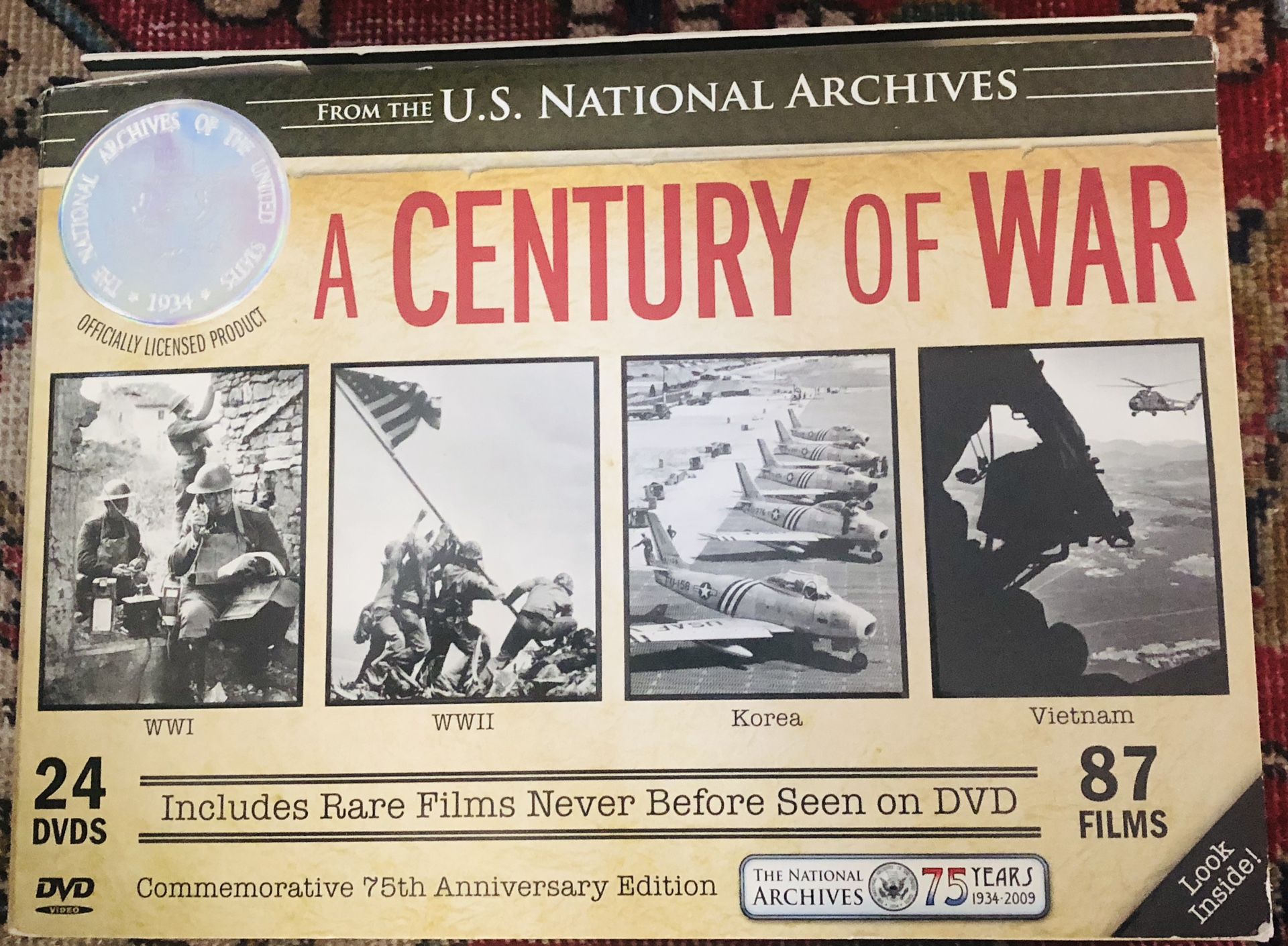 A Century Of War 24 DVDs collections