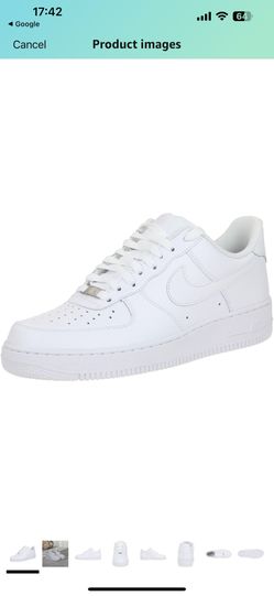 Nike Air Force1 07 White/White