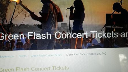 Green flash concert series at birch aquarium. Rolling stones tribute band