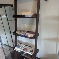 Leaning Ladder Book Case Shelf