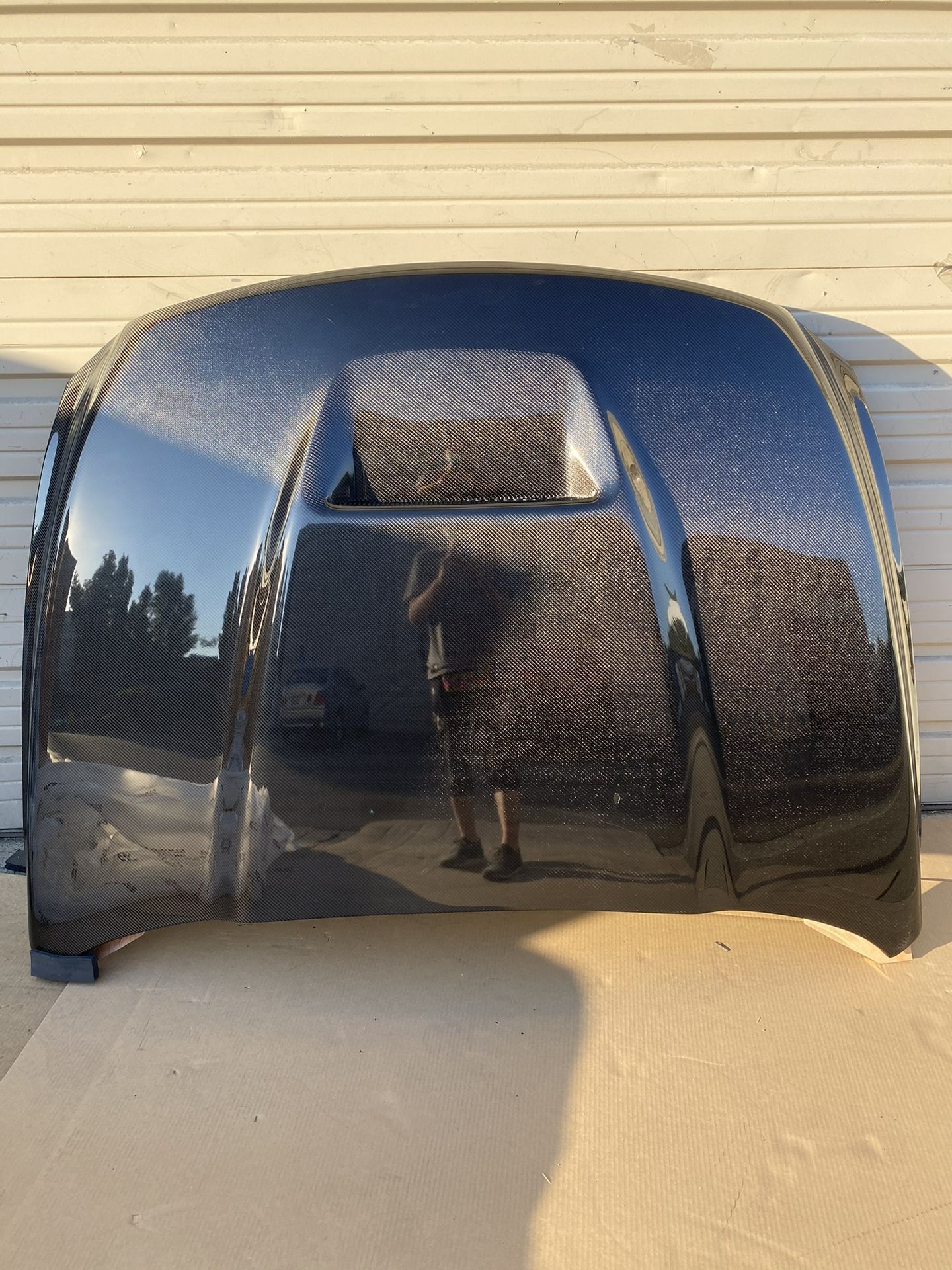 2009 - 2018 Dodge Ram 1500 VIS Racing SRT Style Vis Racing Carbon Fiber Vented Hood
