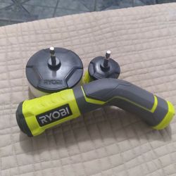 RYOBI 4-Volt Cordless Compact Scrubber