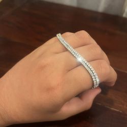 Moisanite Tennis Bracelet