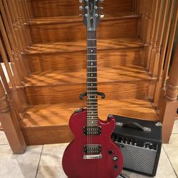 Epiphone Les Paul (Mint) W/ Fender Amp