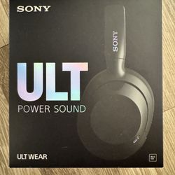 Sony ULT Power Sound Headphones   Brand New 