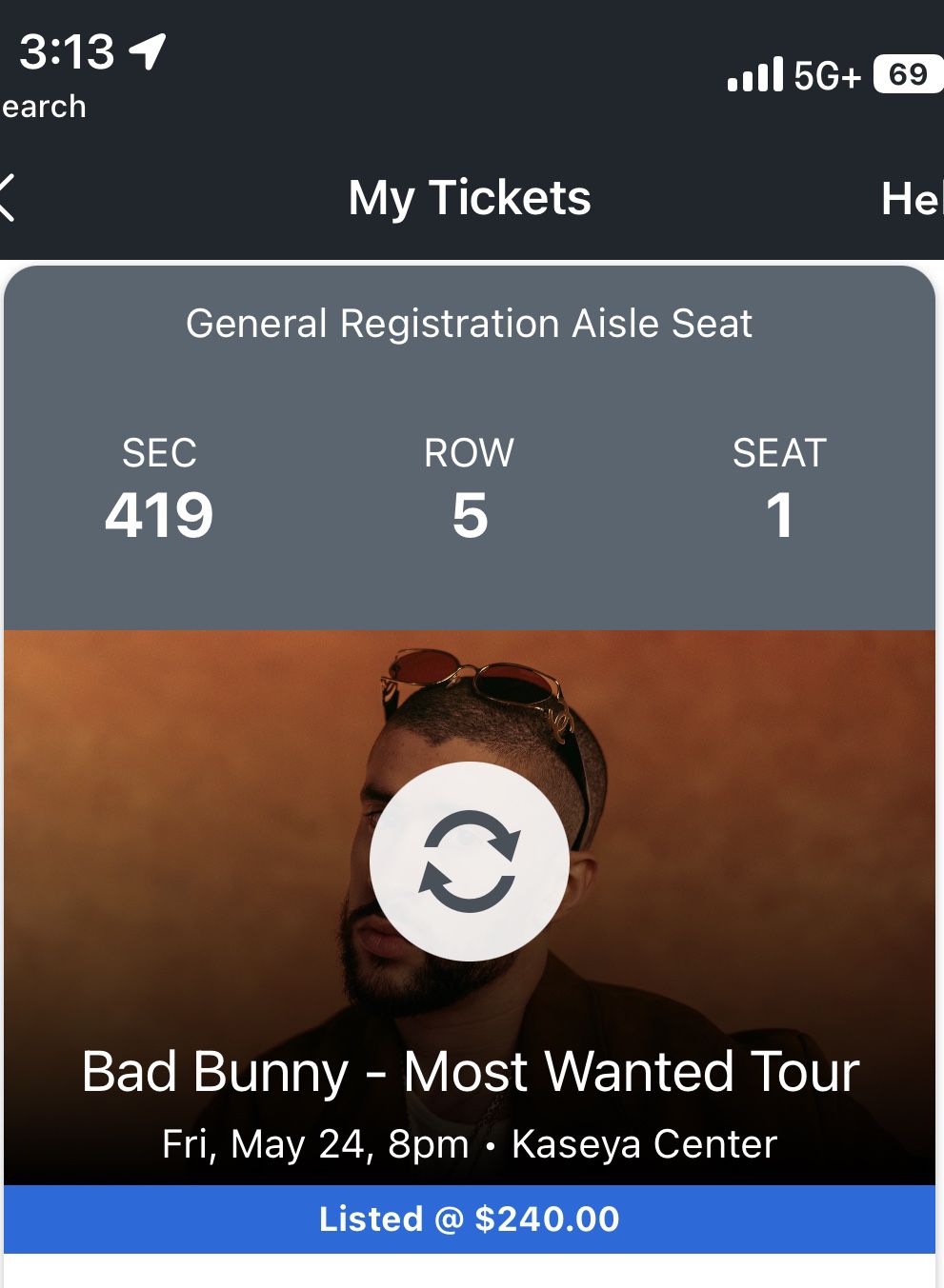 Bad Bunny Most Wanted Tour Miami May 24
