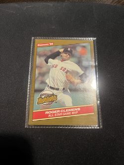 1986 Roger Clemens Card