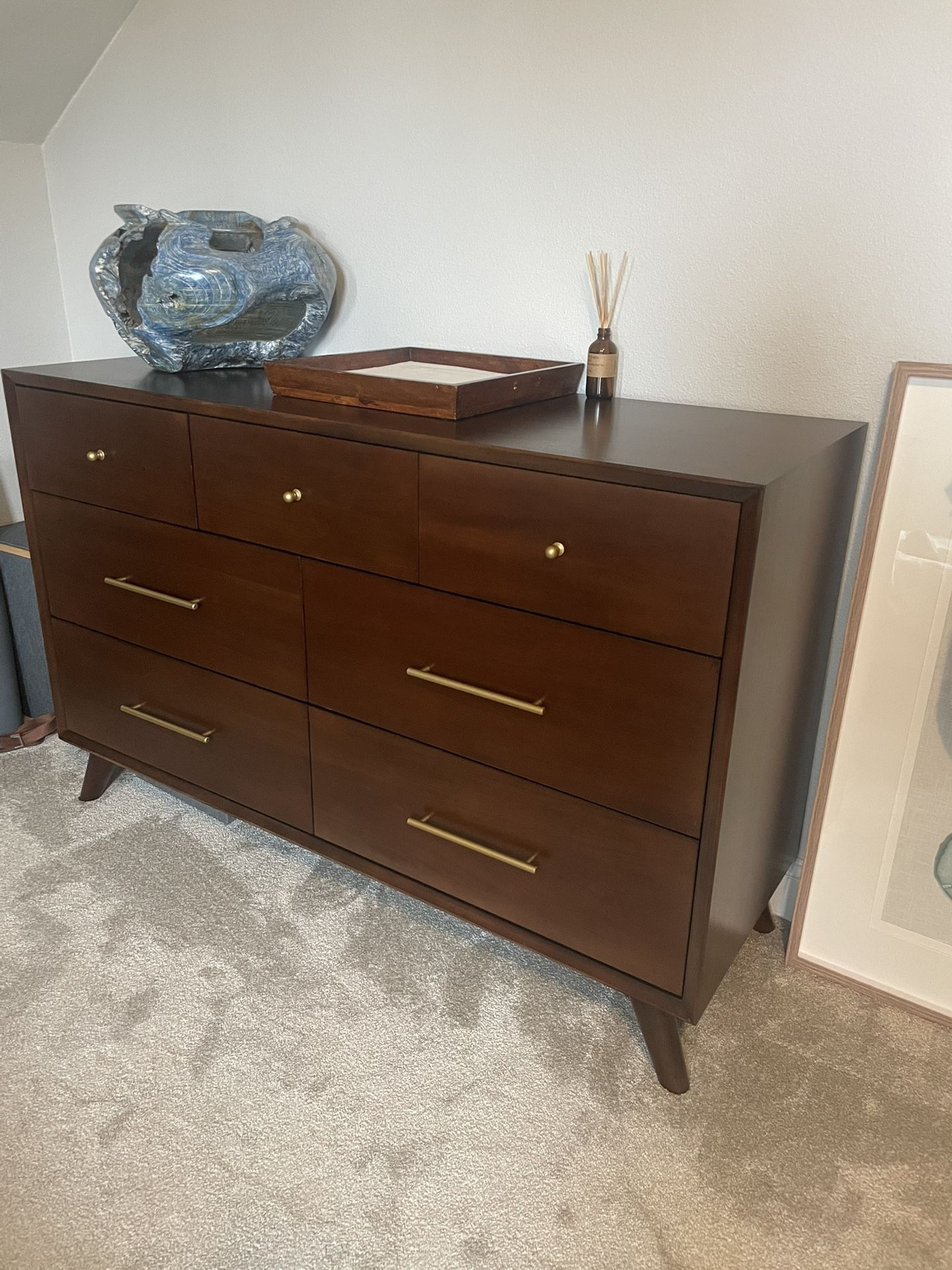 MCM 7 Drawer Dresser