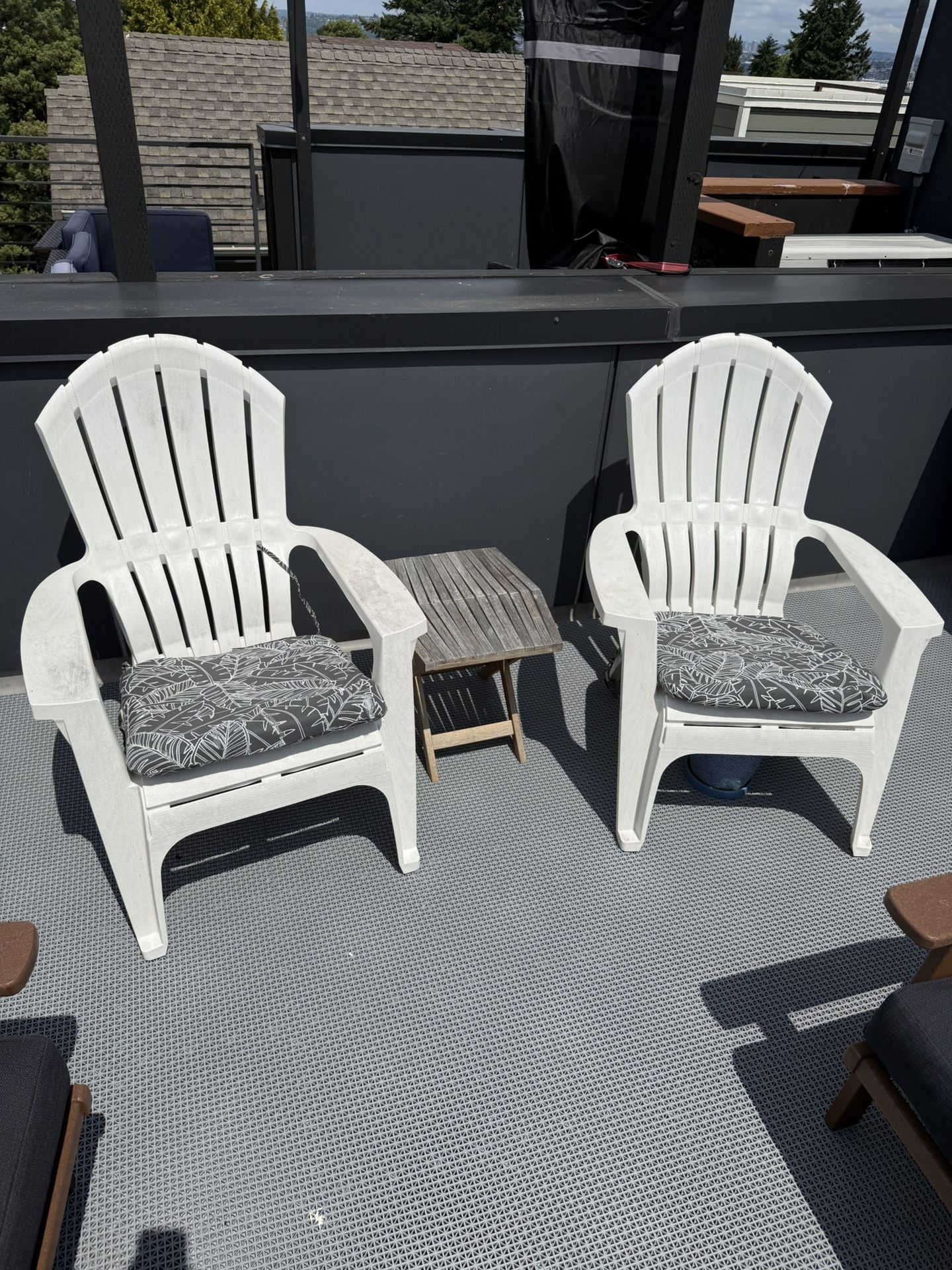 Adirondack Chairs White Plastic