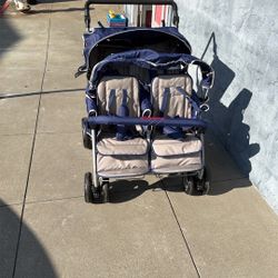 SureStop Folding Bye-Bye Stroller - 4 Passengers