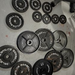 Olympic Weight Plates -  $1.00 Per Pound