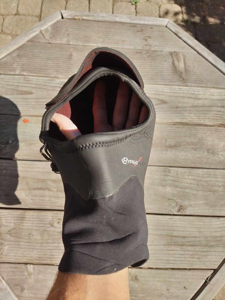 Amp 5mm Men's Hyper Flex Wetsuit Hood Size Medium